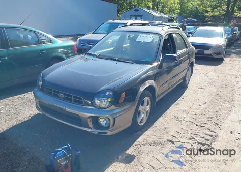 2003 Subaru Impreza Outback Sport from USA, damaged, VIN JF1GG68553G805460